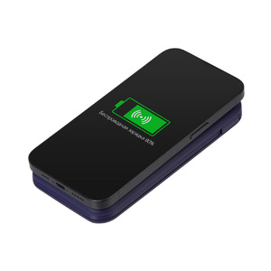 Внешний беспроводной аккумулятор с подсветкой лого «Astro», 10000 mAh, темно-синий (Р) OA-590132p фото 4