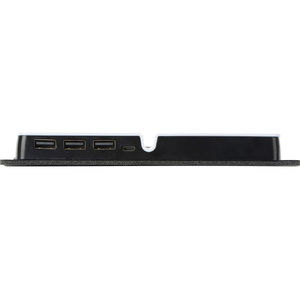 Коврик для мыши со встроенным USB-хабом "Plug" черный/белый OA-590938p фото 7