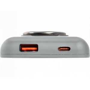 Магнитный беспроводной внешний аккумулятор "MagnetIQ", 5000 mah, 10 W, серый Cool gray 7C OA-590970 фото 14