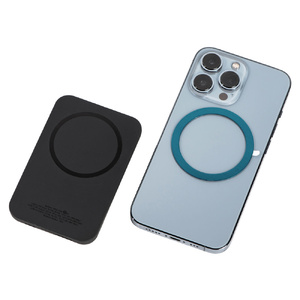 Магнитный беспроводной внешний аккумулятор "MagnetIQ", 5000 mah, 10 W, черный (Р) OA-590971p фото 6