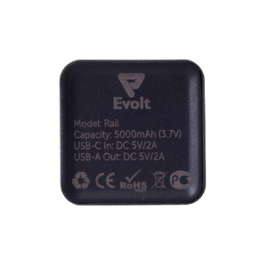 Внешний аккумулятор «Rail», 5000 mAh, черный OA-590997 фото 8