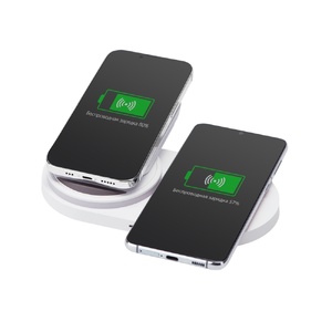 Складная зарядная станция с беспроводной зарядкой «Flashport», 15 Вт, белый OA-591077 фото 5