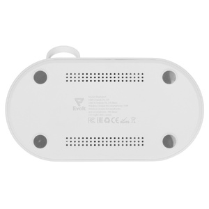 Складная зарядная станция с беспроводной зарядкой «Flashport», 15 Вт, белый (Р) OA-591077p фото 12