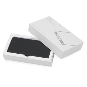 Портативное зарядное устройство с белой подсветкой логотипа «Faros», soft-touch, 4000 mAh OA-5910907 фото 8