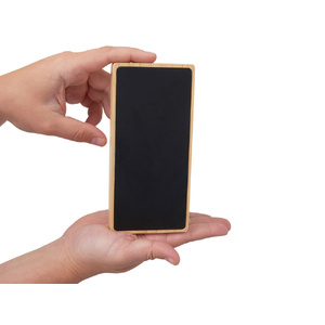 Внешний аккумулятор с подсветкой лого и солнечной панелью «Reedia S1», 10000 mAh, бамбук, черный черный/натуральный OA-5910967 фото 10