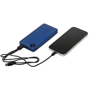 Внешний аккумулятор с дисплеем «Mild», 10 000 mAh, синий OA-591232 фото 3