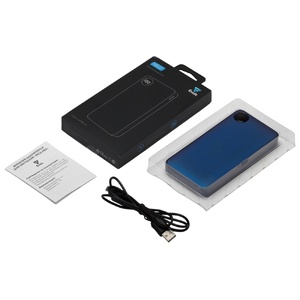 Внешний аккумулятор с дисплеем «Mild», 10 000 mAh, синий OA-591232 фото 9
