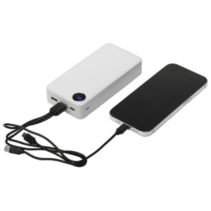 Внешний аккумулятор «Mild Pro» c быстрой зарядкой QC/PD, 20 000 mAh, белый OA-591246 фото 3