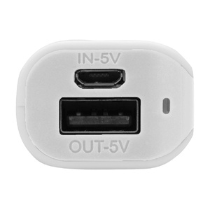Портативное зарядное устройство (power bank) Basis, 2000 mAh, белый OA-592418 фото 4