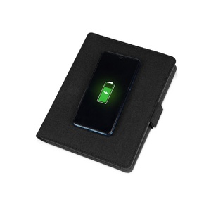 Органайзер с беспроводной зарядкой 5000 mAh "Powernote", темно-серый (P) OA-593908p фото 3
