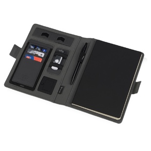 Органайзер с беспроводной зарядкой 5000 mAh "Powernote", темно-серый (P) OA-593908p фото 4