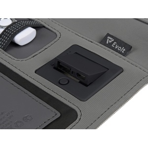 Органайзер с беспроводной зарядкой 5000 mAh "Powernote", светло-серый (P) OA-593918p фото 6