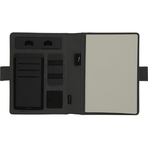 Органайзер с беспроводной зарядкой 5000 mAh "Powernote", светло-серый (P) OA-593918p фото 12