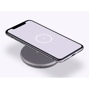 Беспроводное зарядное устройство Rombica NEO Q1 Quick, серый OA-595207 фото 6