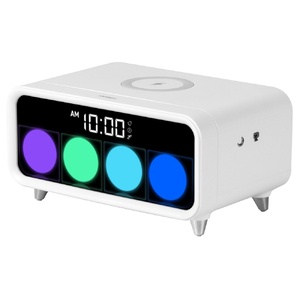 Часы с беспроводным зарядным устройством Rombica Timebox 1, белый OA-595510 фото 3