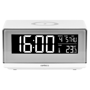 Часы с беспроводным зарядным устройством Rombica Timebox 2, белый (Р) OA-595511p фото 3