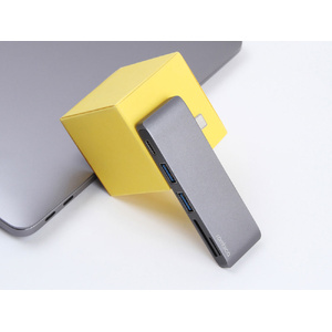 Сетевой USB адаптер/концентратор 5 в 1 Rombica Type-C M2, серый OA-595556 фото 9