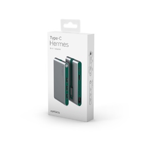 Хаб USB Rombica Type-C Hermes Green зеленый OA-595603p фото 6
