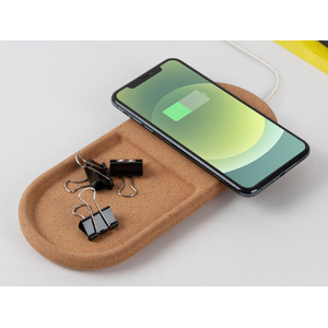 Беспроводное зарядное устройство Rombica NEO Eco XL (Р) светло-коричневый OA-595642p фото 7