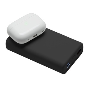 Внешний беспроводной аккумулятор 2-в-1 с функцией зарядки Apple Watch, QC/PD «AtomIQ», 10000 мАч, черный OA-595847 фото 10