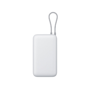 Внешний аккумулятор с встроенным кабелем Xiaomi Power Bank 20000mAh (Integrated Cable) GL Light Gray светло-серый OA-595966 фото 5