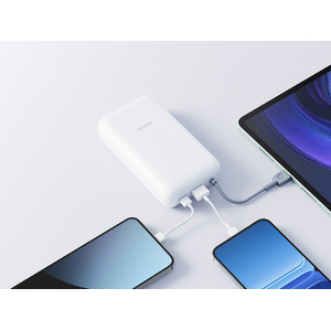 Внешний аккумулятор с встроенным кабелем Xiaomi Power Bank 20000mAh (Integrated Cable) GL Light Gray светло-серый OA-595966 фото 9