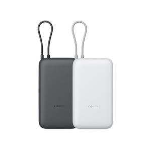 Внешний аккумулятор с встроенным кабелем Xiaomi Power Bank 20000mAh (Integrated Cable) GL Dark Gray темно-серый OA-595967 фото 6