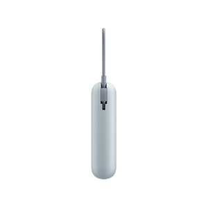 Внешний аккумулятор со встроенным кабелем Mi Power Bank 10000mAh (Integrated Cable) Ice Blue GL голубой лед OA-595980 фото 4
