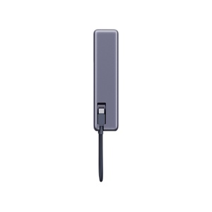 Внешний аккумулятор со встроенным кабелем Xiaomi 165W Power Bank 10000mAh (Integrated Cable) GL серый OA-595990 фото 3