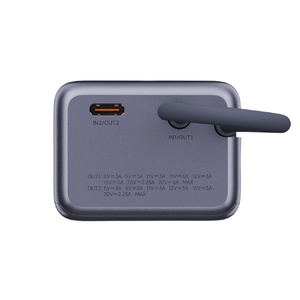 Внешний аккумулятор со встроенным кабелем Xiaomi 165W Power Bank 10000mAh (Integrated Cable) GL серый OA-595990 фото 5
