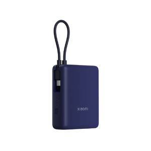 Внешний аккумулятор со встроенным кабелем Xiaomi 33W Power Bank 10000mAh (Integrated Cable) Ice Blue синий OA-596002 фото 3