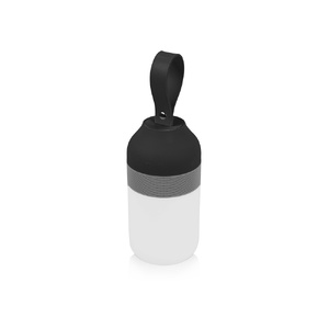 Портативный беспроводной Bluetooth динамик "Lantern" со встроенным светильником черный/серебристый/белый OA-596007 фото 3
