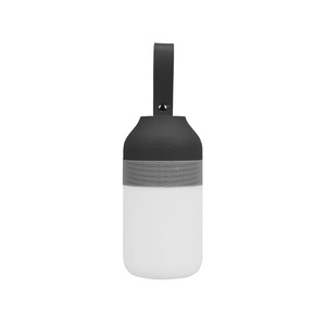 Портативный беспроводной Bluetooth динамик "Lantern" со встроенным светильником черный/серебристый/белый OA-596007 фото 4