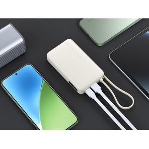 Внешний аккумулятор со встроенным кабелем Xiaomi 67W Power Bank 10000 (Integrated Cable) Tan бежевый OA-596024 фото 7