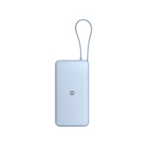 Внешний аккумулятор со встроенным кабелем Xiaomi 67W Power Bank 20000 (Integrated Cable) Ice Blue голубой OA-596032 фото 4