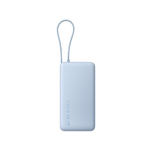 Внешний аккумулятор со встроенным кабелем Xiaomi 67W Power Bank 20000 (Integrated Cable) Ice Blue голубой OA-596032 фото 5