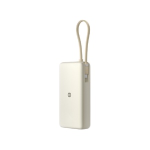 Внешний аккумулятор со встроенным кабелем Xiaomi 67W Power Bank 20000 (Integrated Cable) Tan бежевый OA-596034 фото 7