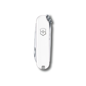 Нож-брелок VICTORINOX Classic SD Colors "Falling Snow", 58 мм, 7 функций, белый OA-601173 фото 3