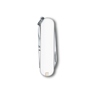 Нож-брелок VICTORINOX Classic SD Colors "Falling Snow", 58 мм, 7 функций, белый OA-601173 фото 4