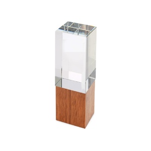 Награда "Wood and glass" прозрачный/дерево OA-606229 фото 3