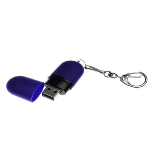 Флешка Goutte Soft-touch на 32 Гб, синий OA-6115.32.02 фото 3