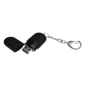 Флешка Goutte Soft-touch на 32 Гб, черный OA-6115.32.07 фото 3