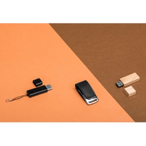 Флеш-карта USB 2.0 16 Gb с магнитным замком "Vigo", черный/серебристый OA-620716 фото 5