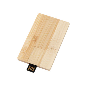 USB 2.0- флешка на 32 Гб «Bamboo Card» натуральный OA-624200 фото 3
