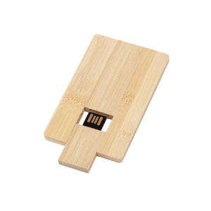 USB 2.0- флешка на 32 Гб «Bamboo Card» натуральный OA-624200 фото 4