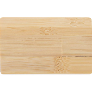 USB 2.0- флешка на 32 Гб «Bamboo Card» натуральный OA-624200 фото 5