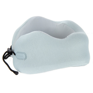 Подушка для путешествий с эффектом памяти Memo "Pillow PRO" M/L English Blue голубой OA-625272 фото 4