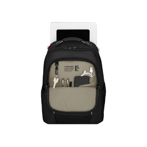 Рюкзак WENGER ALTAIR 15.6", черный, переработанный ПЭТ/Полиэстер, 32х21х44 см, 22 л. OA-653186 фото 5