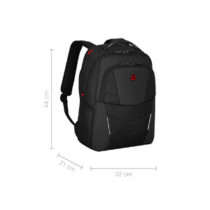 Рюкзак WENGER ALTAIR 15.6", черный, переработанный ПЭТ/Полиэстер, 32х21х44 см, 22 л. OA-653186 фото 10