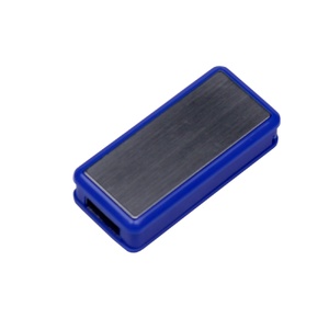 USB-флешка промо на 32 Гб прямоугольной формы, выдвижной механизм, синий OA-6534.32.02 фото 3
